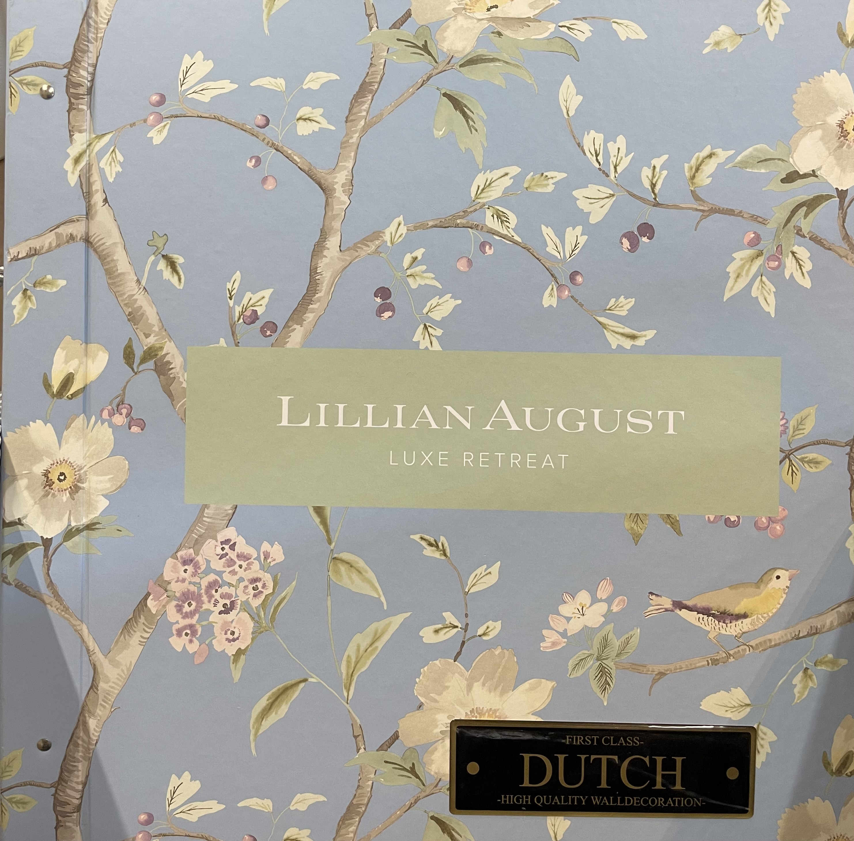 Tapete - Lillian August - Luxe Retreat  - Dutch Wallcoverings First Class