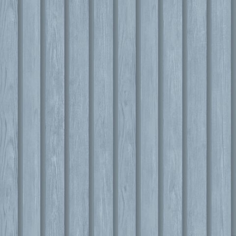 Dutch Wallcoverings - Dreamcatcher WoodSlat Bleu 13302