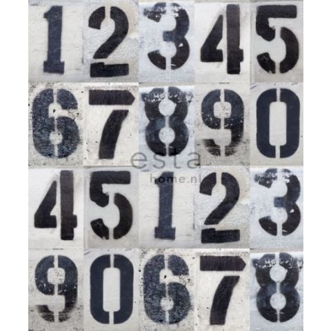 Esta XL Photowalls Numbers 157710