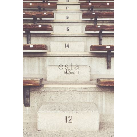 Esta College Numbered Benches