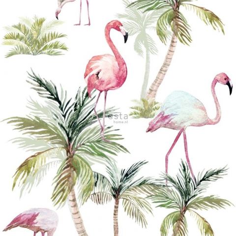 Esta Home Regatta Crew surf edition WallpaperXXL Flamingo's 158844