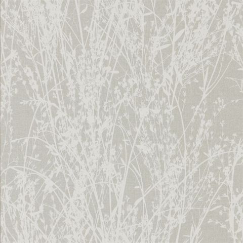 Sanderson Woodland Walk - Meadow Canvas White/Grey 215694
