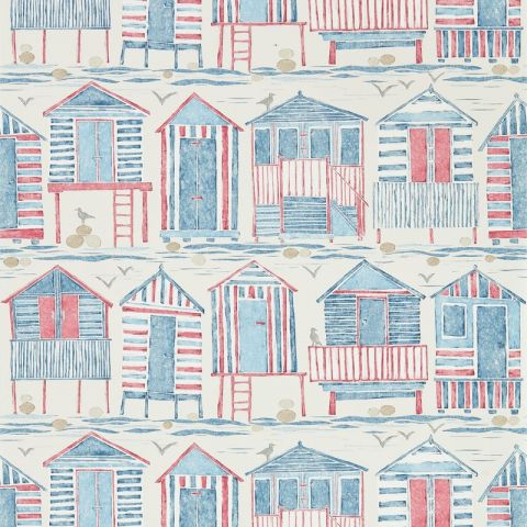 Sanderson Port Isaac Beach Huts Nautical 216559