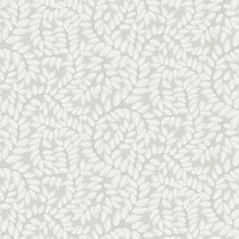 Dutch Wallcoverings First Class - Midbec Fagelsang- Lindlöv - White grey 34016