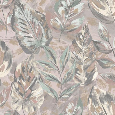 Dutch Wallcoverings First Class - Patagonia Aralia Pink 36113