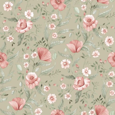Dutch Wallcoverings First Class - Midbec Rosenlycka 43119