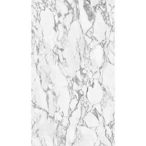 Dutch Wallcoverings One Roll One Motif - White Marble A52501