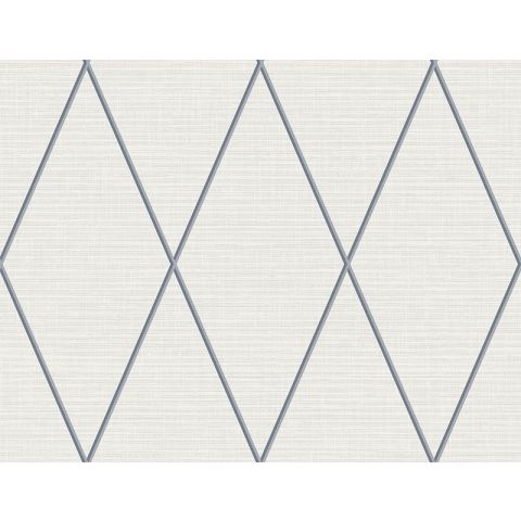 Dutch Wallcovering First Class Navy Grey & White BL71808