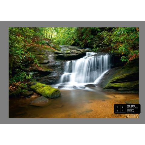 Waterfall in forest FTS 0478