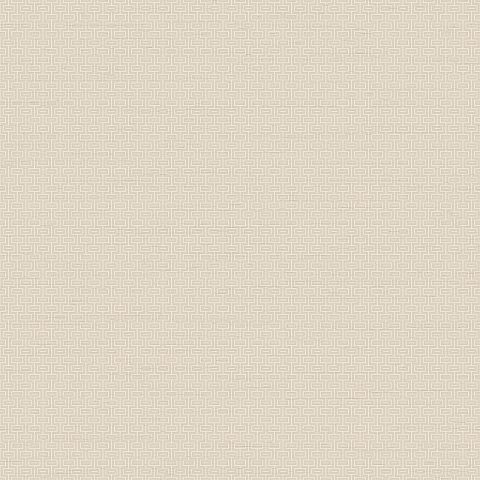 Dutch Wallcoverings - Grace - Geomatric - Grace Greek key plain beige GR322502