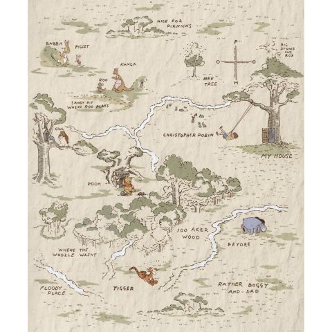 Komar Into Adventure - Winnie the Pooh Map IADX4-042