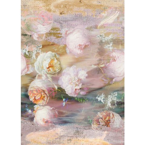 Dreaming Of Nature - Glitch Museum Roses Lilac
