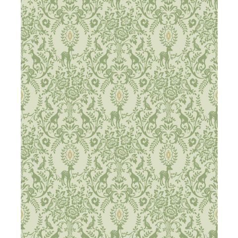 Dutch Wallcoverings - Little Kids- Lapin groen/beige JS3312