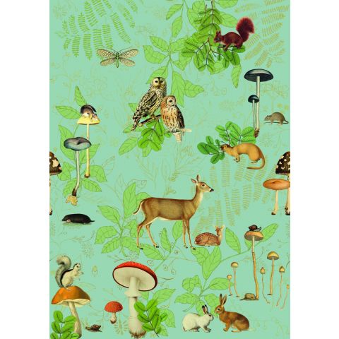 Studio Onszelf - Stories - Forest animals Light Bleu