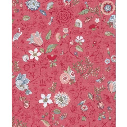 Pip Studio Wallpaper IV - Spring to Life Bright Pink - 375004
