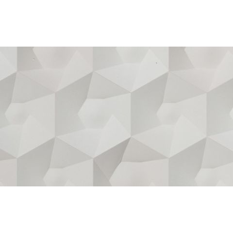 NLXL Monochrome Hexa Ceramics Wallpaper VOS-01