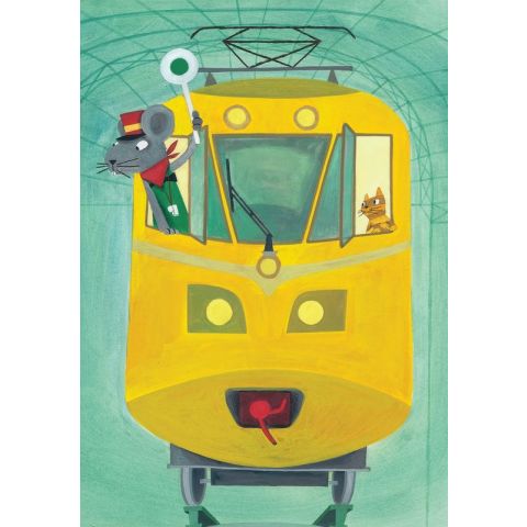 Kek Amsterdam -  Wonderwalls For Kids - Little Train Driver WS-025
